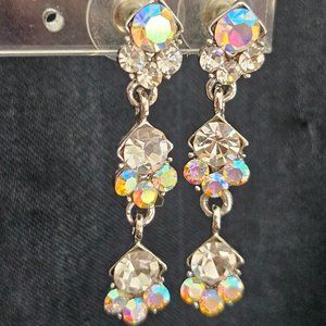Rhinestone Drop Earrings